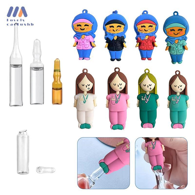 lovelycactushb Abridor De Garrafas De Ampola Médica Em Forma De Desenho Animado Fofo Enfermeira Médico Cortador De Borra em Oferta na Shopee
