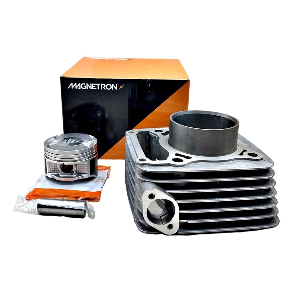 KIT CILINDRO PISTAO ANEIS MAGNETRON CBX250 TWISTER 2001 A 2008 XR250 TORNADO 2001 A 2008 em Oferta na Shopee
