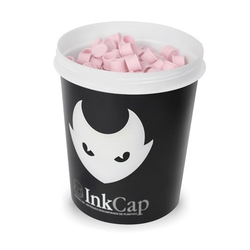 Batoque de Silicone Electric ink ROSA para Tatuagem Tattoo