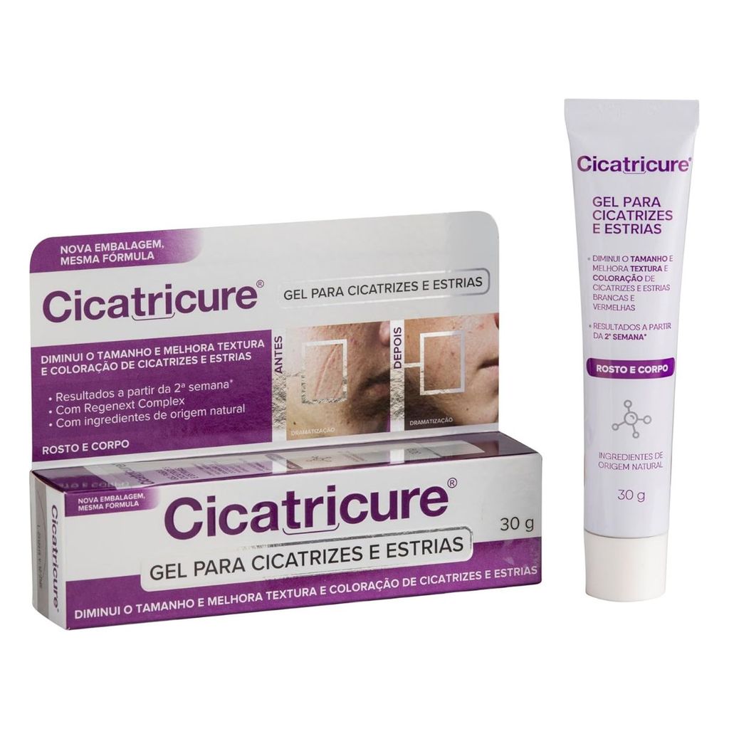 Cicatricure Gel Antissinais 30g ou 60g