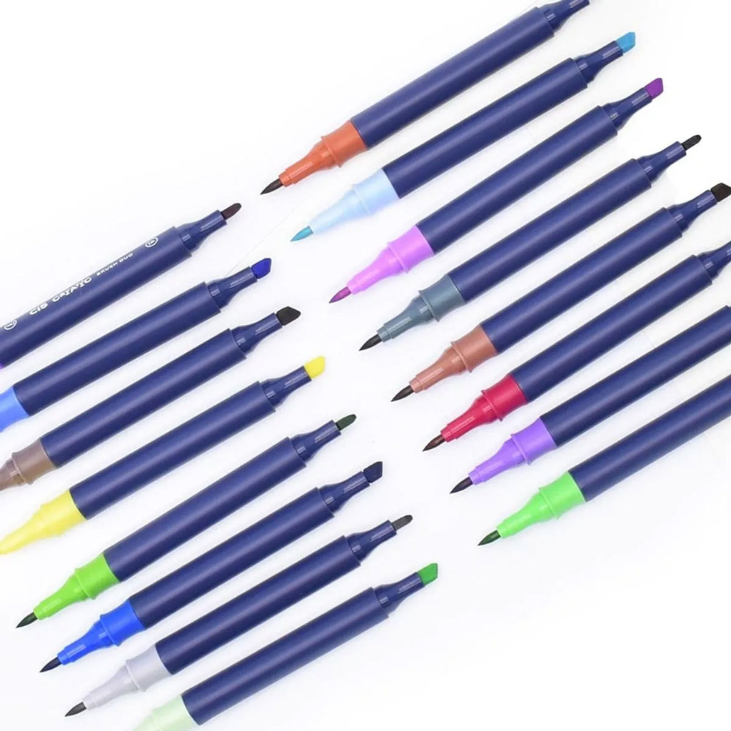 Caneta marcador Criatic Brush Duo 24 cores Cis · foto 2