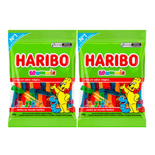 Kit 2 Balas de Gelatina Haribo Wummis Sortidas 80g em Oferta na Shopee