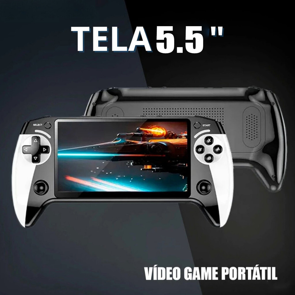 Vídeo Game Stick M15 Pro 4k 2025 NOVO 64gb Hdmi Com 2 Controles Se Fio +20mil Jogos