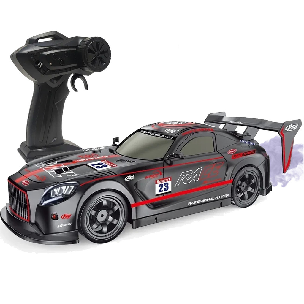 Brinquedo Carrinho de Carro Drift Racing Fast 4x4 4wd Corrida Solta Fumaça Controle Remoto Kizumba em Oferta na Shopee