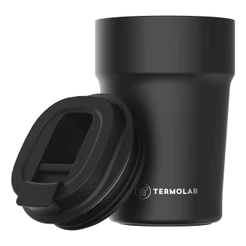 Copo Térmico Uniq 380ML Preto - Termolar