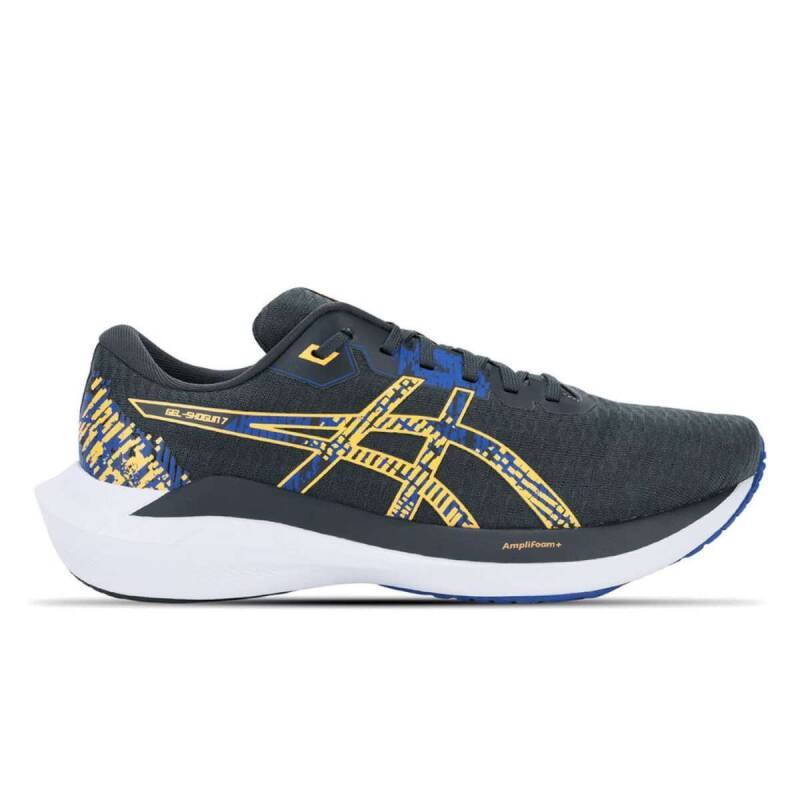 Tênis Asics Gel-Shogun 7 - Masculino - Grafitelaranja