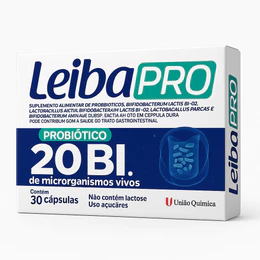 LEIBA PRO PROBIÓTICO 20 BI - 30 CAPSULAS DURAS