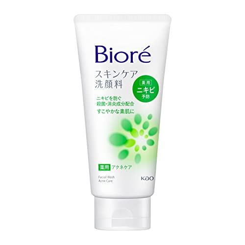Bioré Skincare Facial Cleanser Medicated Acne Care 130g (x 1)- Shipping from Japan -
