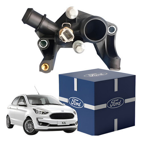 Carcaça Da Válvula C Sensor Ford Ka Fiesta 1.5 1.6 16v Sigma Original