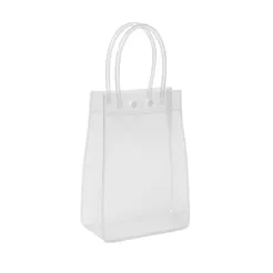 Sacola Transparente Botão - 30x20x10cm - 1 unidade - Rizzo