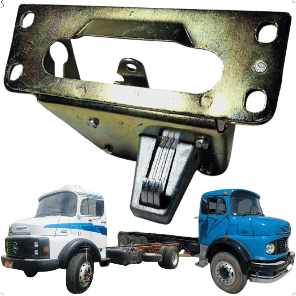 Fechadura Trinco Inferior Do Capô Mercedes Benz 1113 1313 1316 1513 1929 2213