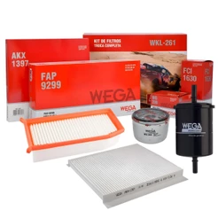 Kit Revisão Filtros Duster 2016-2020 Oroch 2015-2022 2.0 Óleo - Ar Cabine - Ar Motor - Combustível
