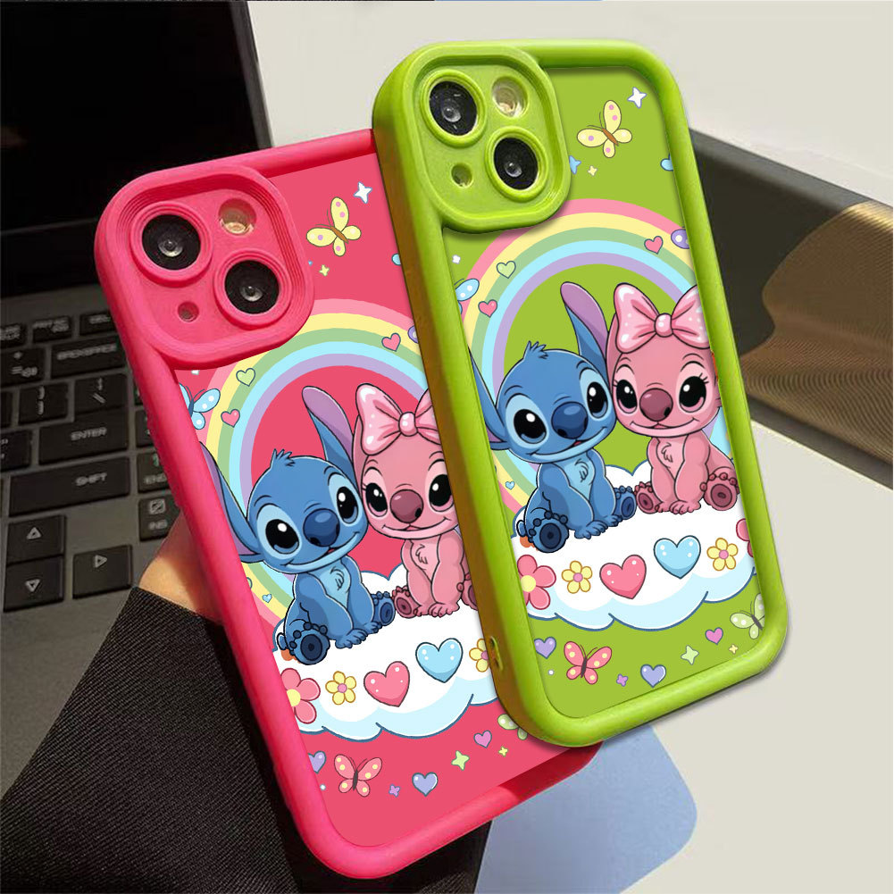 Capa Para POCO X7 Pro X6 X5 F6 F5 F3 X4 M6 M4 X3 C75 C65 C71 Arco-Íris Dos Desenhos Animados CHENWNAG