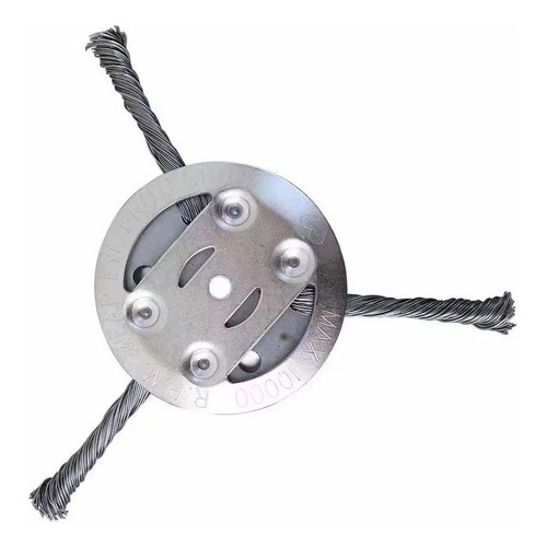 Disco Escova Aço 3 Lado Original Para Roçadeira Elétrica 24v 3 Dentes de Aço em Oferta na Shopee