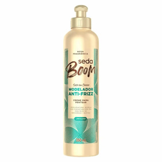 Creme para Pentear Seda Boom Pro Curvatura Modelador Antifrizz Frasco 350ml em Oferta na Shopee