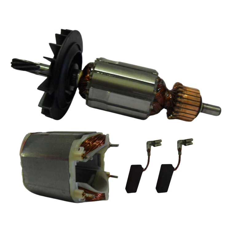Martelete 11253 NEW Bosch GBH2-24DRE GBH2-24D Induzido Rotor 220V Bobina Estator 220V Carvão