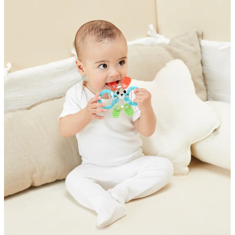 Chocalho Buba Com Mordedor Coelhinho em Oferta na Shopee