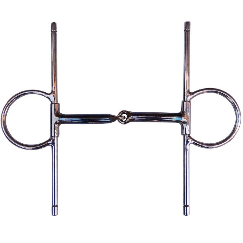 Bridão Agulha Caneta Para Cavalo Em Inox Bocal Articulado Super Oferta em Oferta na Shopee