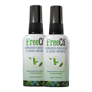 Kit 2 Bloqueador de Odores Sanitários FreeCô Original 60ml em Oferta na Shopee