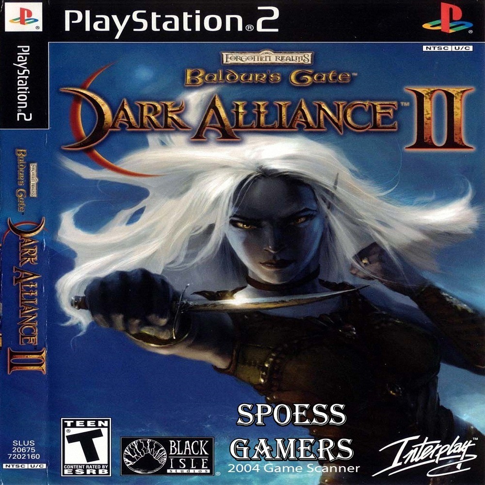 Jogo Ps 2 Baldur's Gate Dark Alliance 2  .