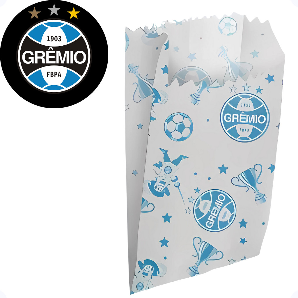 50~200 SACO DE PIPOCA HOT DOG GRÊMIO ( REGINA ) FESTA em Oferta na Shopee