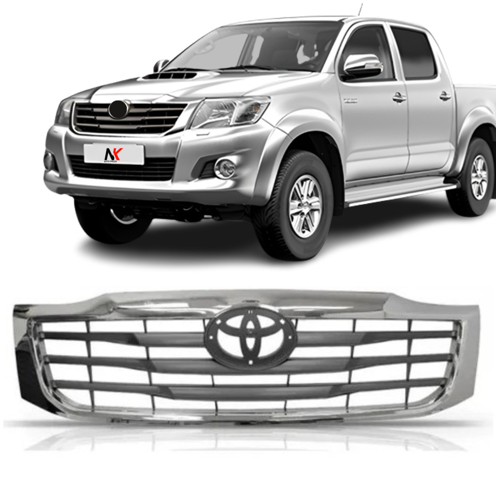 Grade Central Radiador Hilux 2012 2013 2014 2015 PickUp em Oferta na Shopee