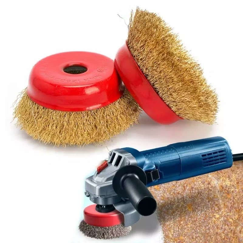 Escova Copo P/ Lixadeira esmerilhadeira 75 mm M14 granfei em Oferta na Shopee