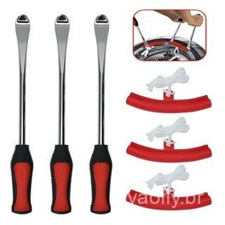 Alavancas Para Troca De Pneus De Bicicleta E Motocicleta , Colher Automática , Kit De Alavanca De , Protetor De Aro , Fe