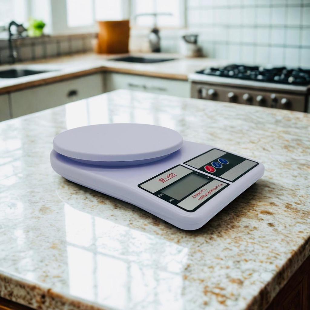 Balança de Cozinha Digital 10kg com Função Tara – Precisão para Alimentos e Receitas