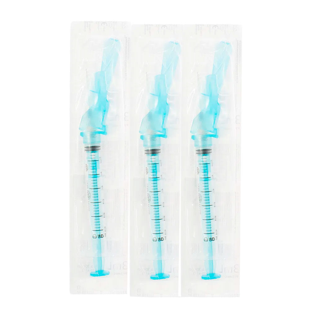 Kit 3 Seringa BD 3ml Solomed 25x0,70mm 1 Unidade em Oferta na Shopee
