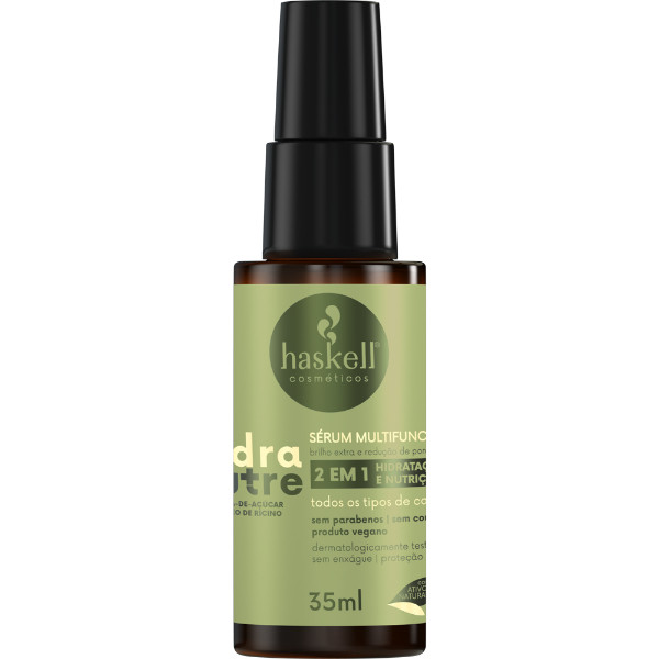 Sérum Hidranutre 35ml Haskell | Hidratação, disciplina e luminosidade para todos os tipos de cabelo em Oferta na Shopee