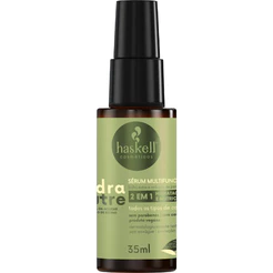 Óleo para cabelo Sérum Hidranutre 35ml Haskell | Hidratação, disciplina e luminosidade para todos os tipos de cabelo