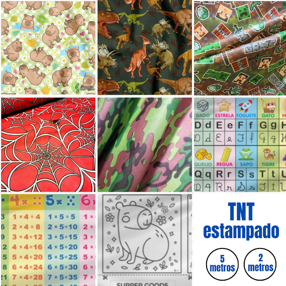 TNT Painel Educativo Estampado C/ 2 Metros ou 5 Metros Decoração Festas Temático em Oferta na Shopee