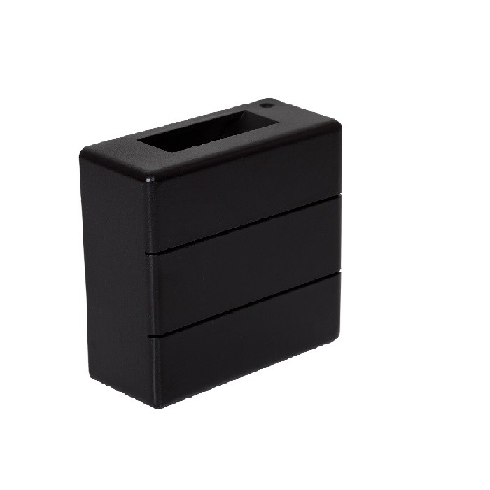 Arandela 6W 3000K Preta - Nitrolux
