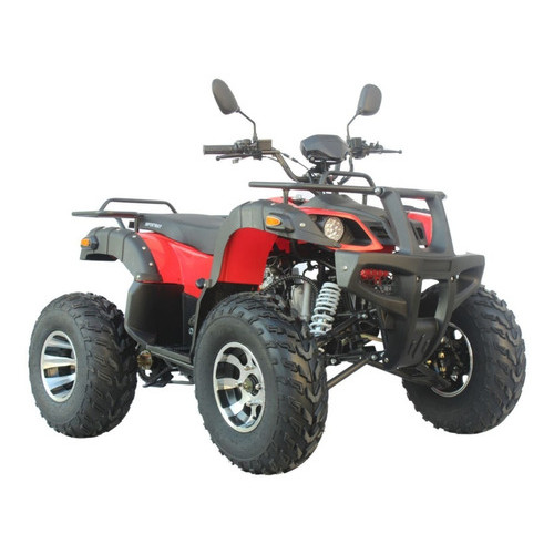 Imagem Quadriciclo 200cc ImportWay Vermelho com Partida Elétrica Freios Potentes Aro 10 Retrovisores e Luzes Ideal P/ Aventura