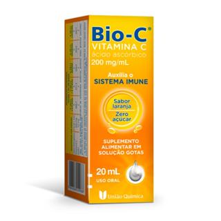 Bio-C Com 20Ml Sabor Laranja em Oferta na Shopee