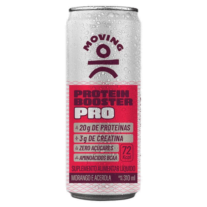 Isotônico Moving Protein Booster Pro Sabor Morango e Acerola 310ml em Oferta na Shopee