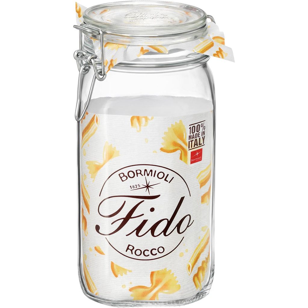 Pote Hermético de Vidro Bormioli Rocco Fido 1,5L Transparente 22x11cm