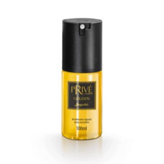 Colônia Desodorante Spray Prive Golden 100ml - Jequiti em Oferta na Shopee