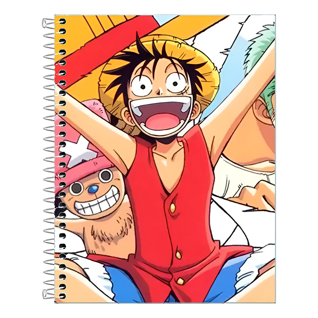 Caderno Anime Capa Dura 80 Folhas 1 Matéria