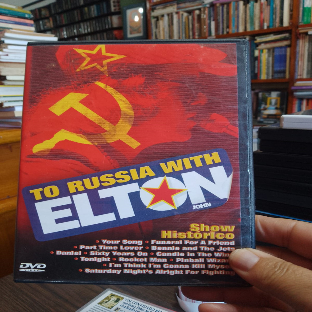 DVD TO RUSSIA WITH ELTON editora DESC