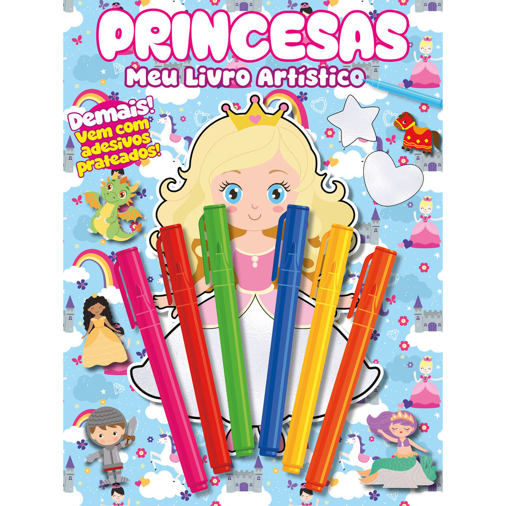 Meu Livro Artístico - Princesas