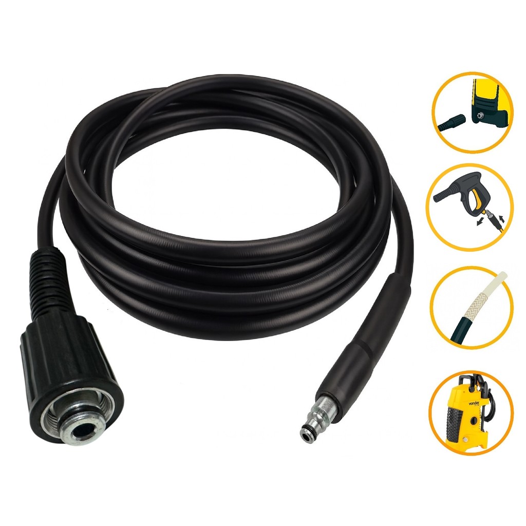 Mangueira de Nylon 5 Mts Vonder LAV 1200 1200W Lavadora