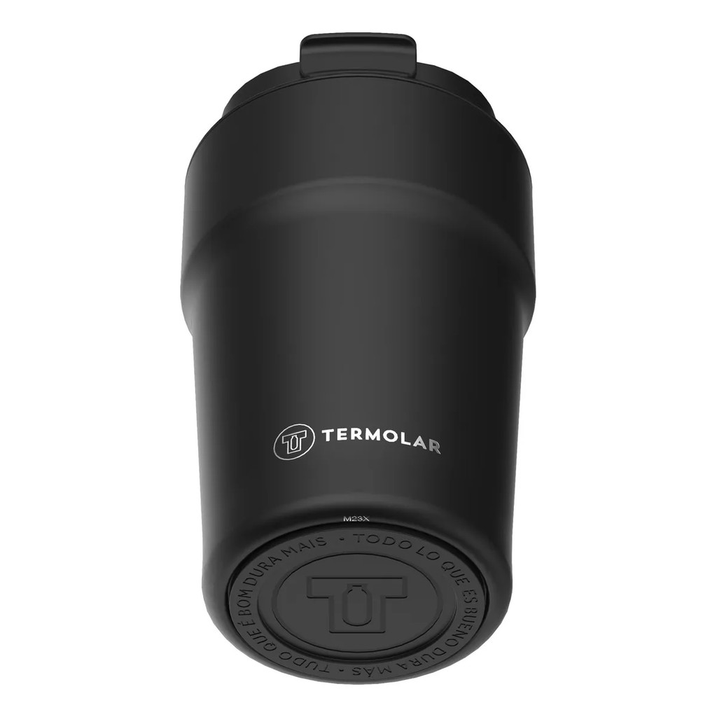 Copo Térmico Uniq 380ML Preto - Termolar — imagem 2 de 2
