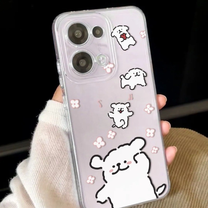 Capa De Telefone Ultrafina De Cachorro De Linha Fofa Para Nada 3A Pro 3 2A 2 1 Meizu 22 21 Note 21 20 16 Simples De Dese