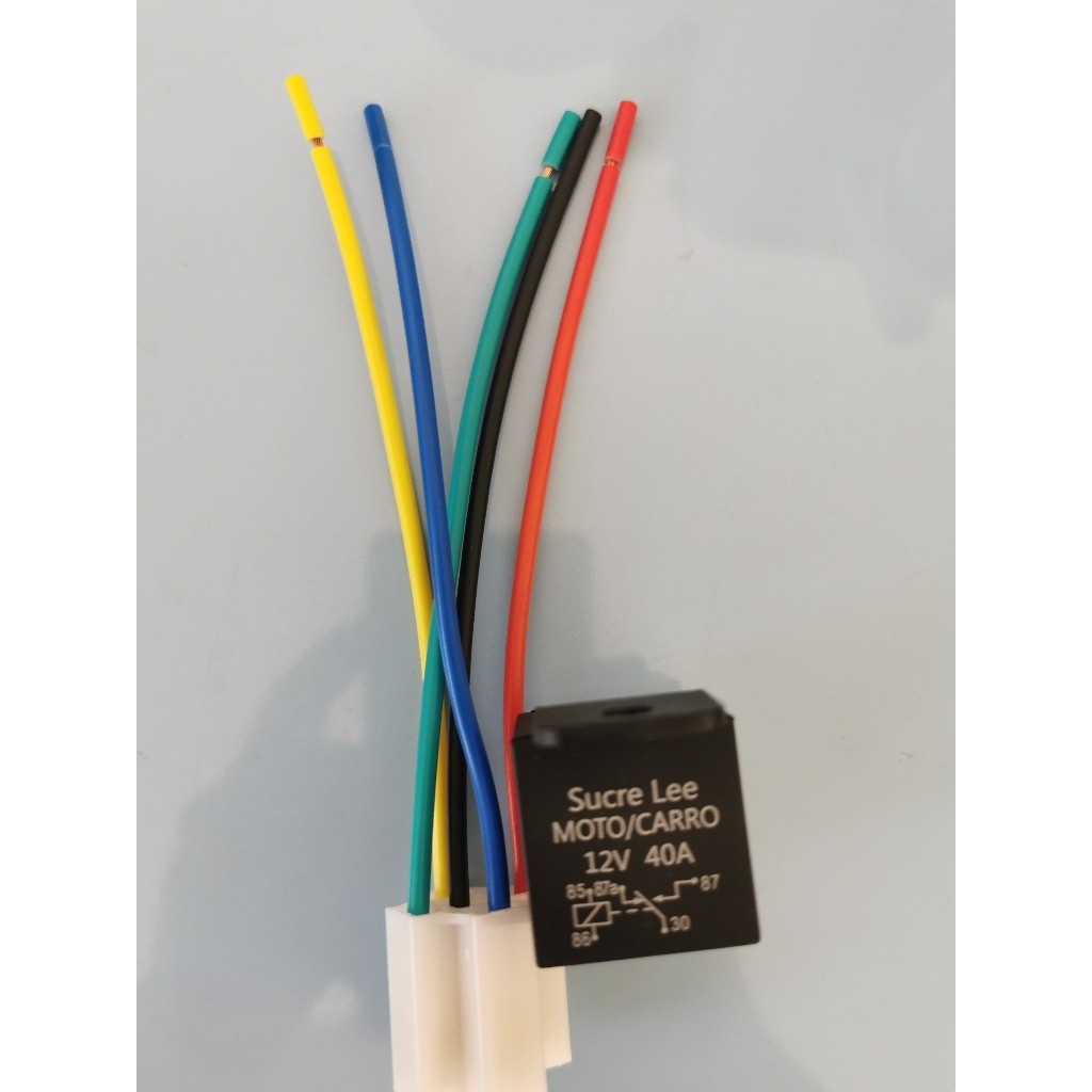 Kit 10 20 30 40 50 Melhor Relé Sucre Lee 5 Pinos 12v 40a Rastreador Bloqueador Com Soquete