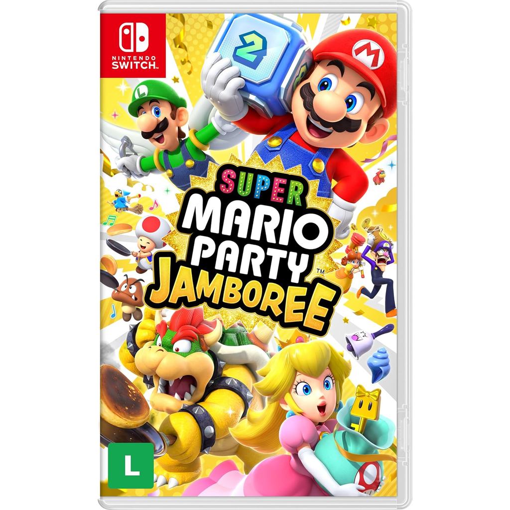 Super Mario Party Jamboree Switch BR Midia Fisica em Oferta na Shopee