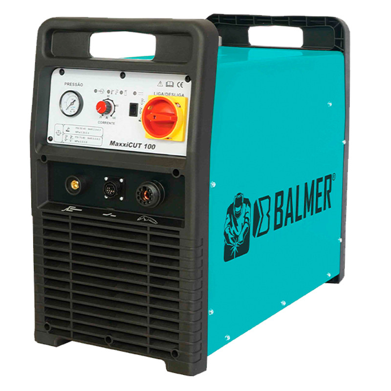 Maquina de Corte Plasma com Tocha Manual Balmer Maxxicut 100 Trifasica 380v