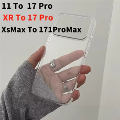 Capa De Telefone Para DIY 11 A 17Pro/XR 17Pro Caser/X/XS/Xsmax 17ProMax Protetora Traseira