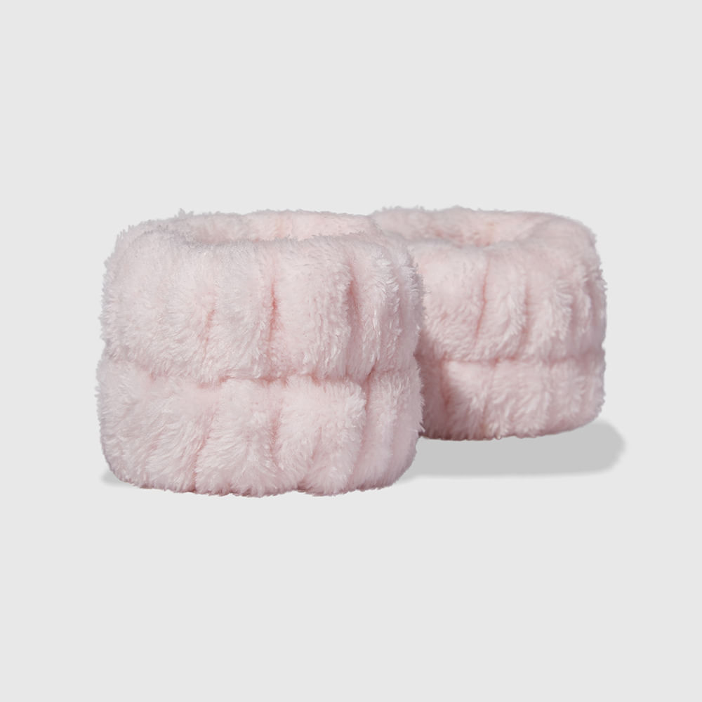 Faixa de Pulso Rosa - Skincare Wristband em Oferta na Shopee